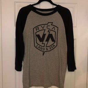 RVCA Men’s 3/4 Sleeve T-Shirt